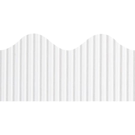 Bordette Border, 2.25"X50', White PAC37014